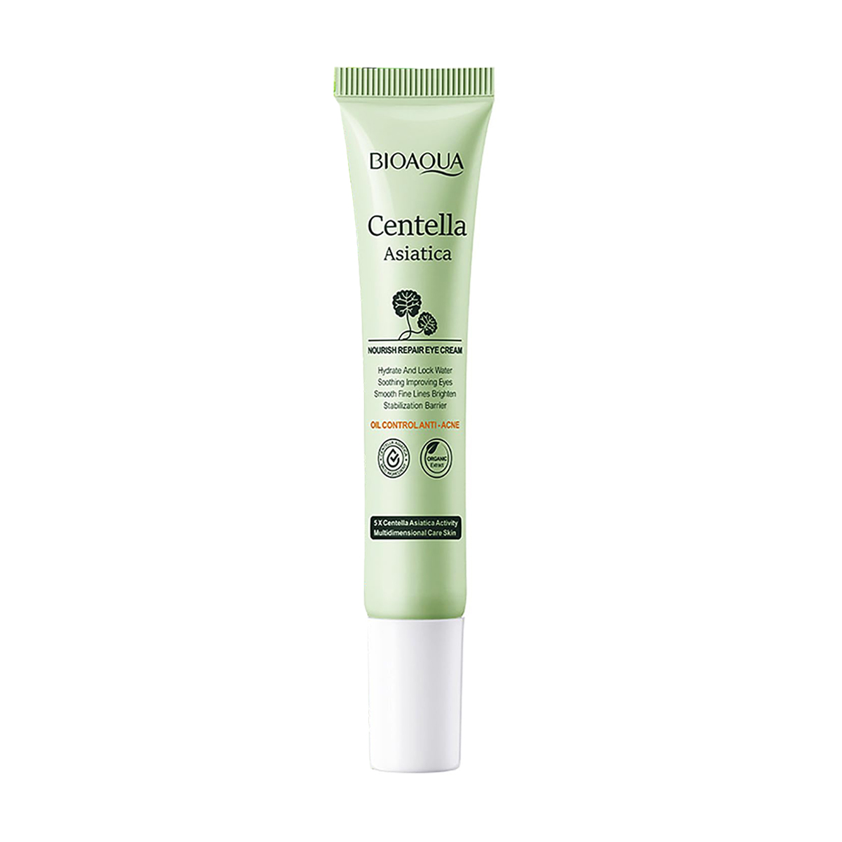 Живильний відновлювальний крем для шкіри навколо очей Bioaqua Centella Asiatica Nourish Repair Eye Cream з азійською центелою, 30 мл